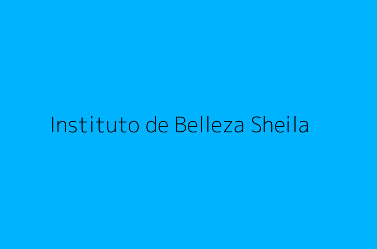 Instituto de Belleza Sheila